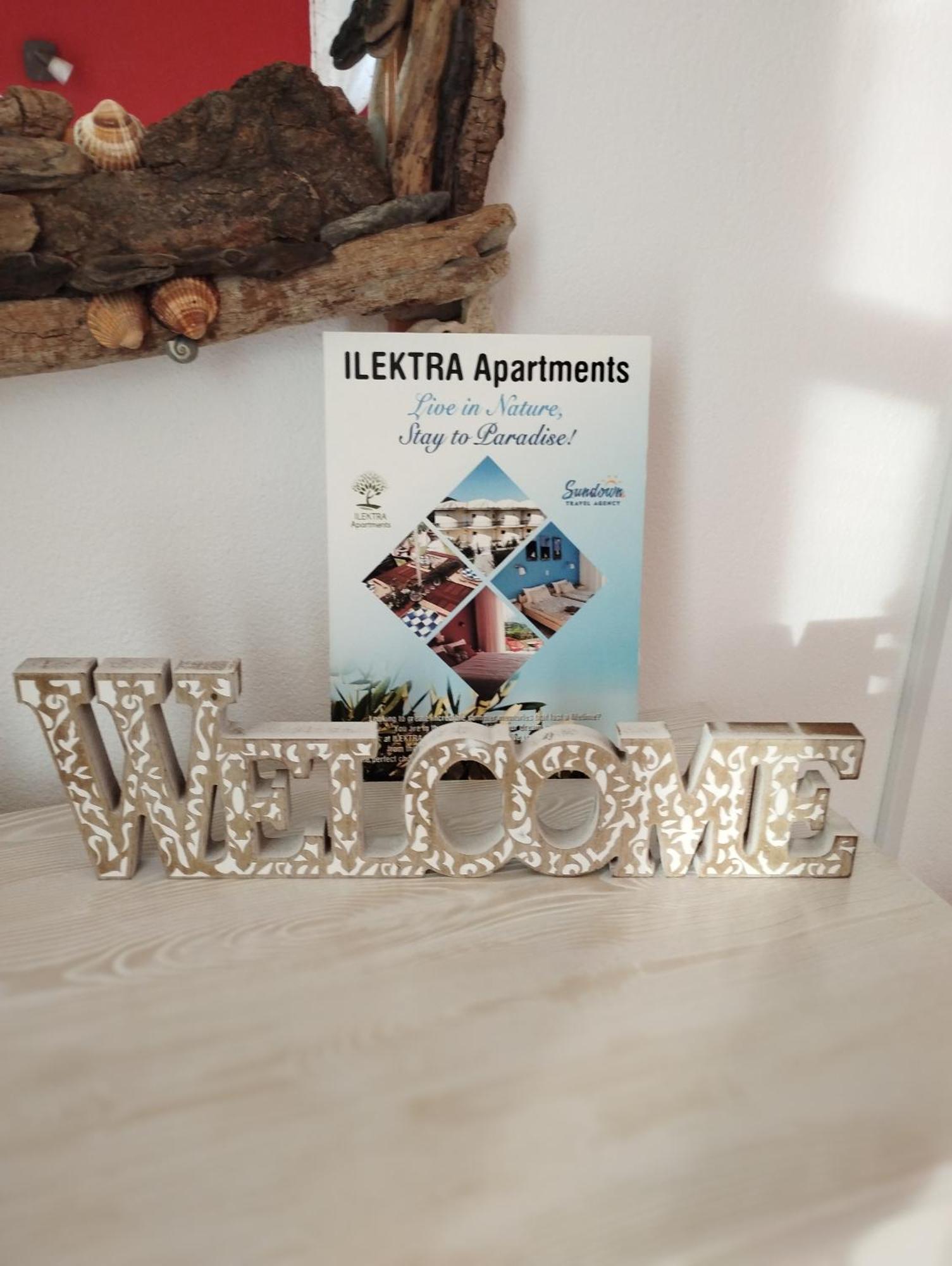 Ilektra Apartments Blue & Red Plataria Exteriör bild